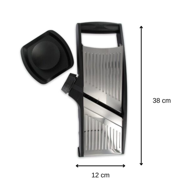 TopCuisson 685506 Mandoline professionnelle, mandoline manuelle, tranche légumes, mandoline pour légumes, mandoline de cuisine – Image 5