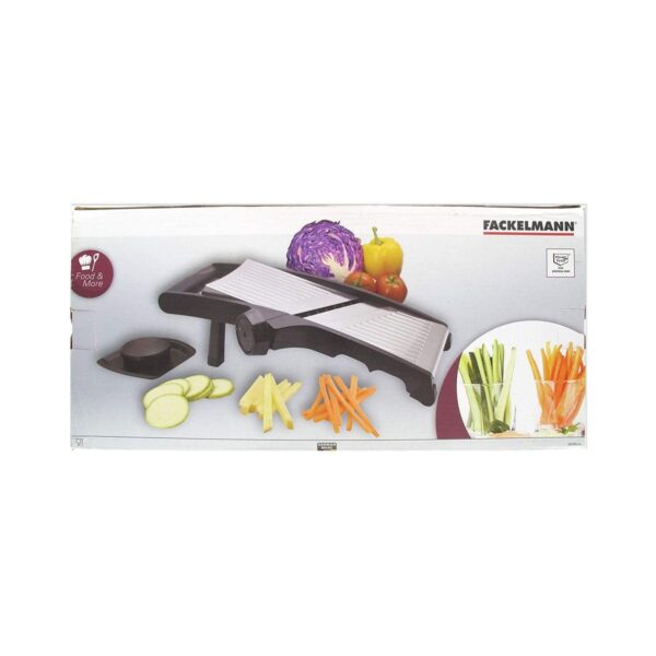 TopCuisson 685506 Mandoline professionnelle, mandoline manuelle, tranche légumes, mandoline pour légumes, mandoline de cuisine – Image 2
